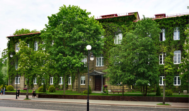 Здание женской Мариинской гимназии в Гродно