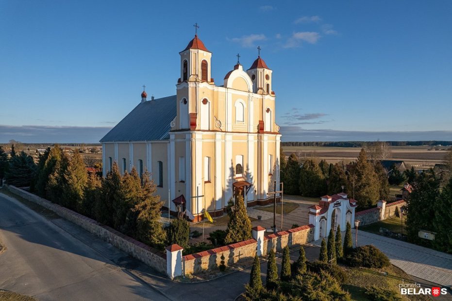 Костел Святого Иоанна Крестителя в деревне Василишки